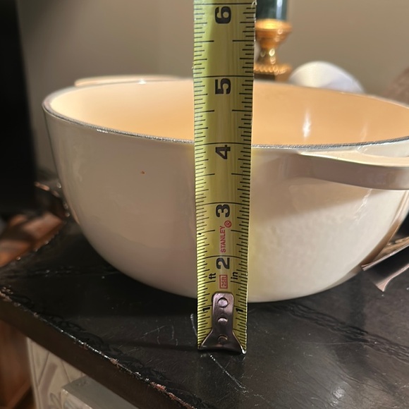 BRANDANI DUTCH OVEN Cream Cast Iron Dutch Oven - Picture 14 of 16